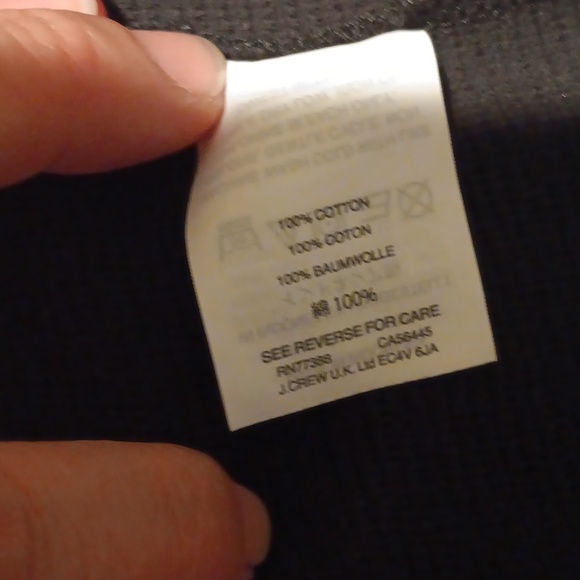 Madewell Black Sleeveless Crop Tie Front Tank Top - Picture 6 of 6